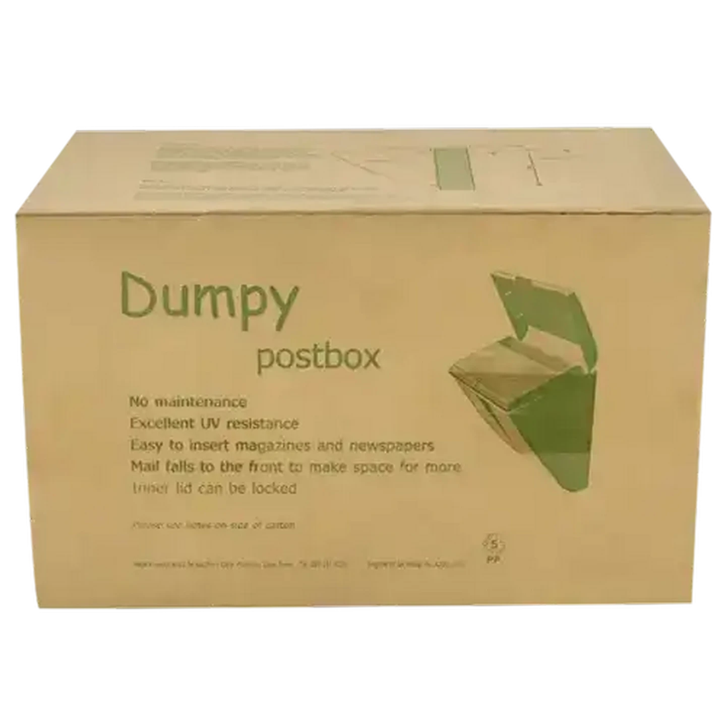 Image of Mackie Dumpy Letterbox 400mm