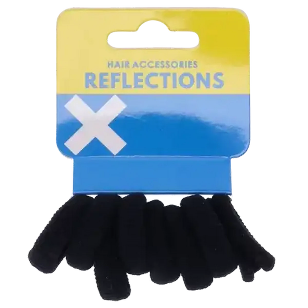 Checkers Sixty60 | Reflections Black Small Knitted Elastics 8-Piece