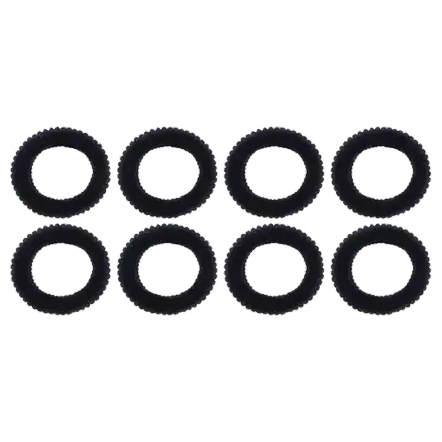 Checkers Sixty60 | Reflections Black Small Knitted Elastics 8-Piece