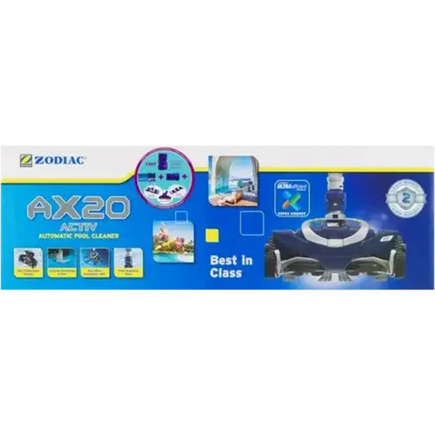 Checkers Sixty60 | Zodiac Blue AX20 Activ Automatic Pool Cleaner