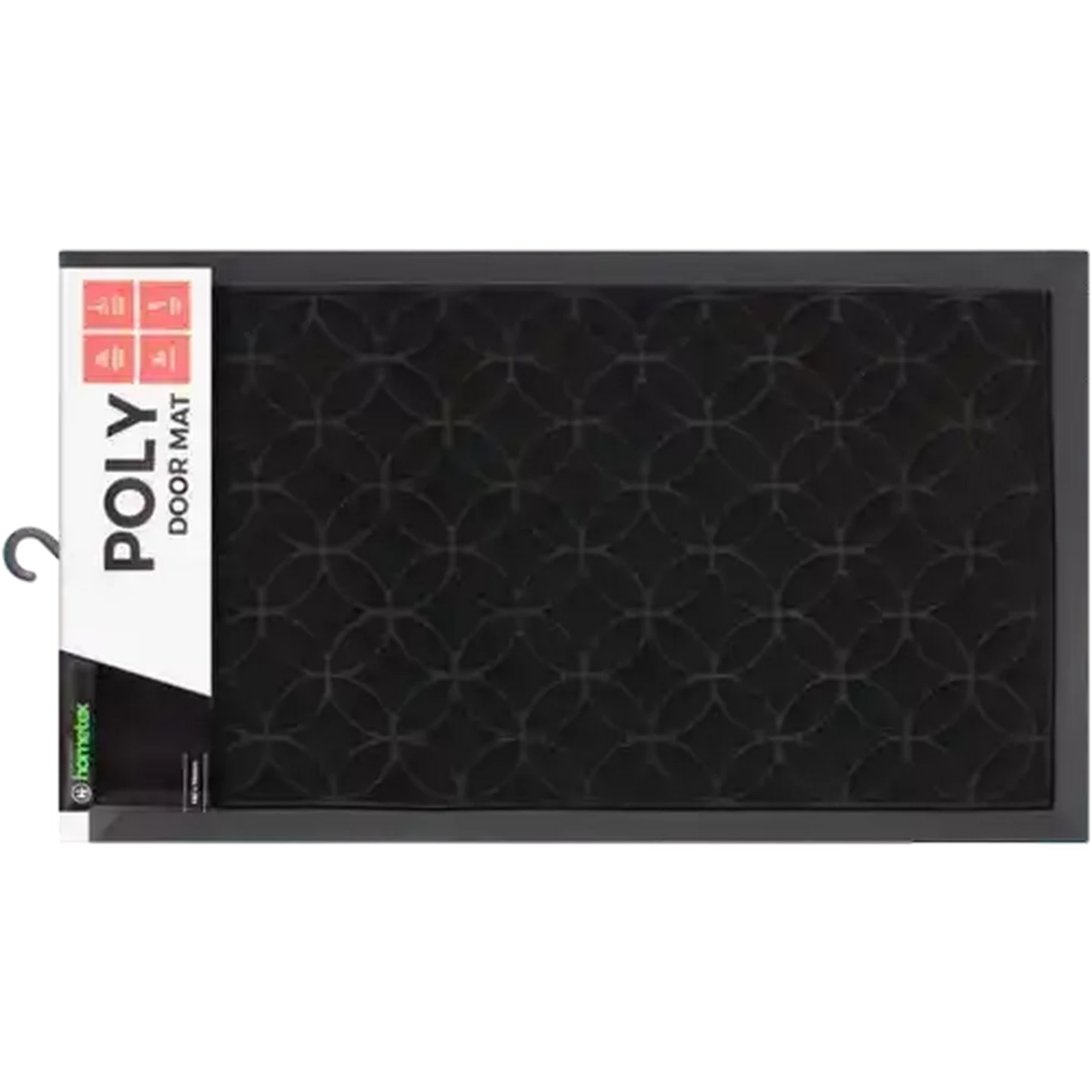Image of Hometex Black Poly Doormat