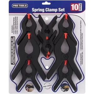 Checkers Sixty60 | Pro Tools Black Spring Clamp Set 10 Piece
