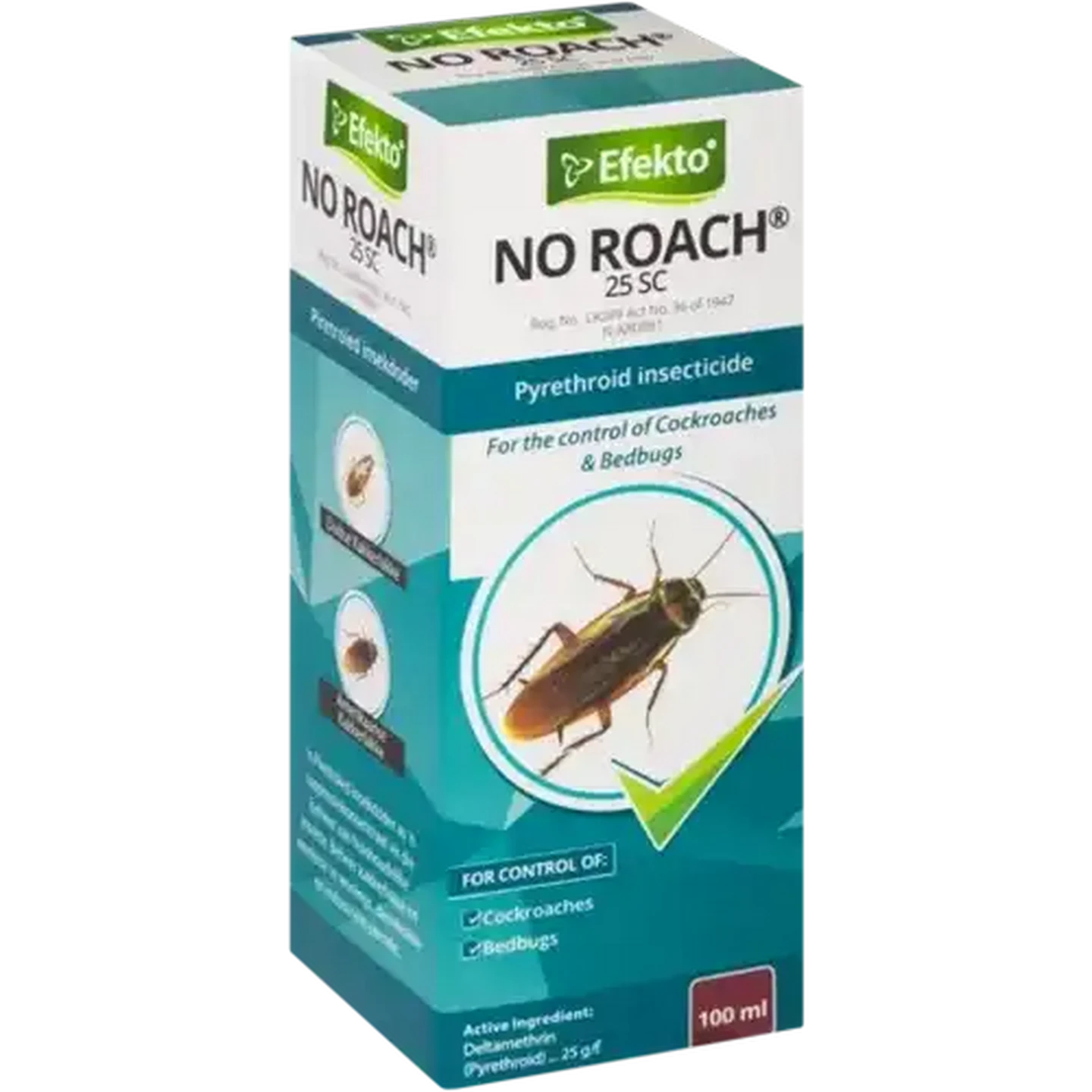 Image of Efekto No Roach 25 Insecticide 100ml