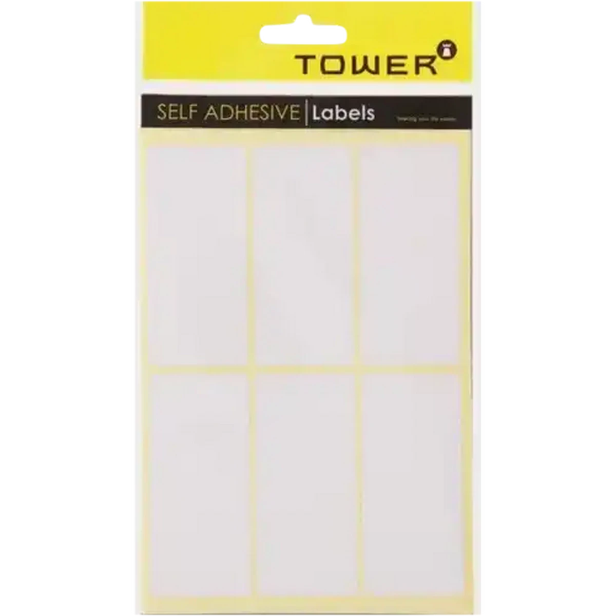 Checkers Sixty60 | TOWER White Rectangular Self-Adhesive Labels