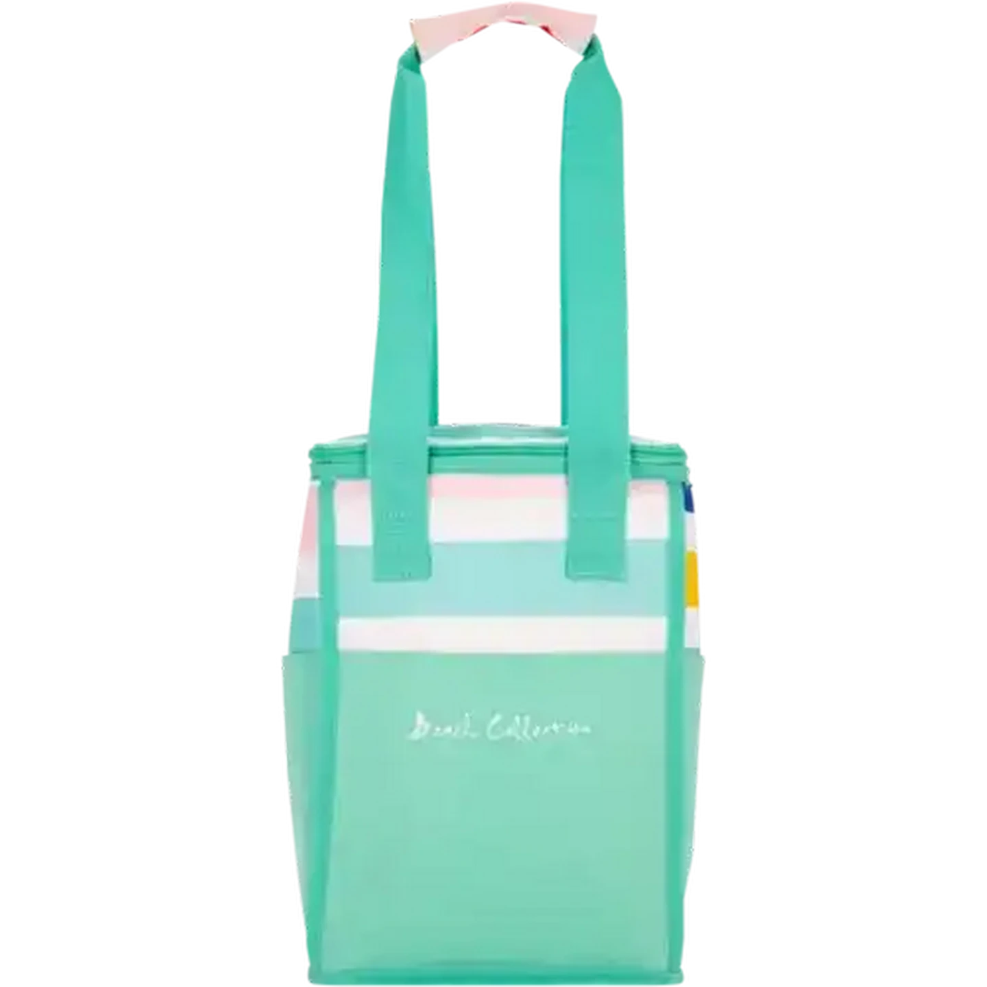 Image of Beach 24 Can Collection Striped Upright Cooler Bag
