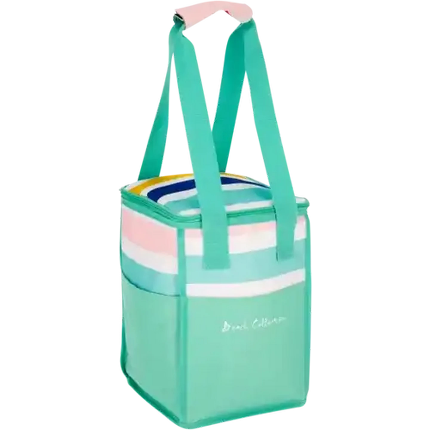 Image of Beach 24 Can Collection Striped Upright Cooler Bag