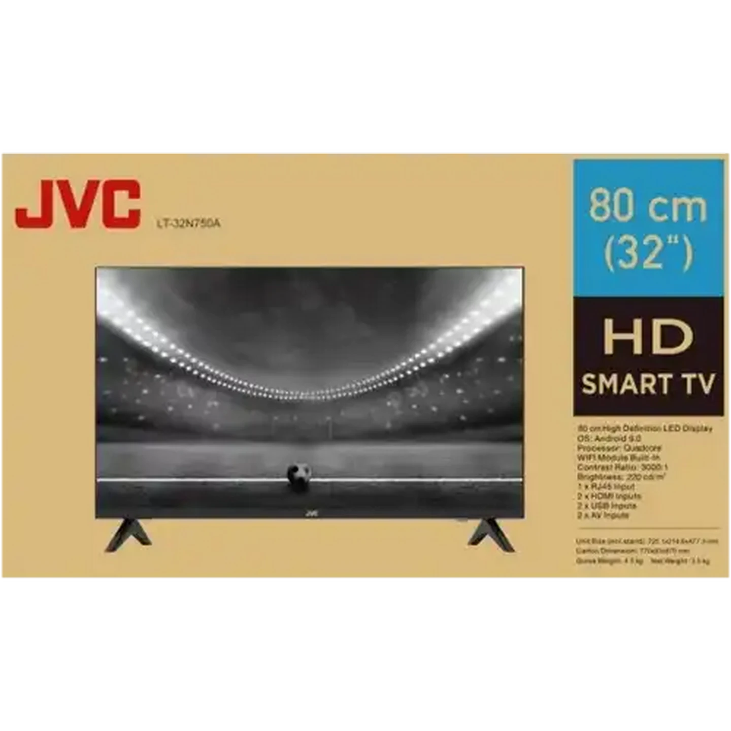Image of JVC HD Smart TV 32 Inch LT-32N750