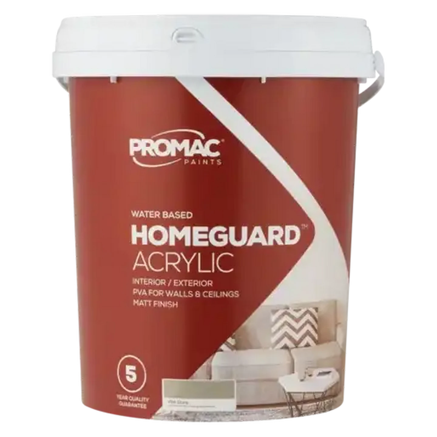 Image of Promac Paints Homeguard Acrylic Wet Stone Paint 20L