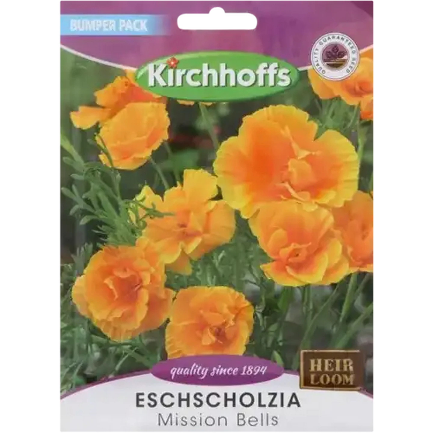 Image of Kirchhoffs Eschscholzia Mission Bells Seeds