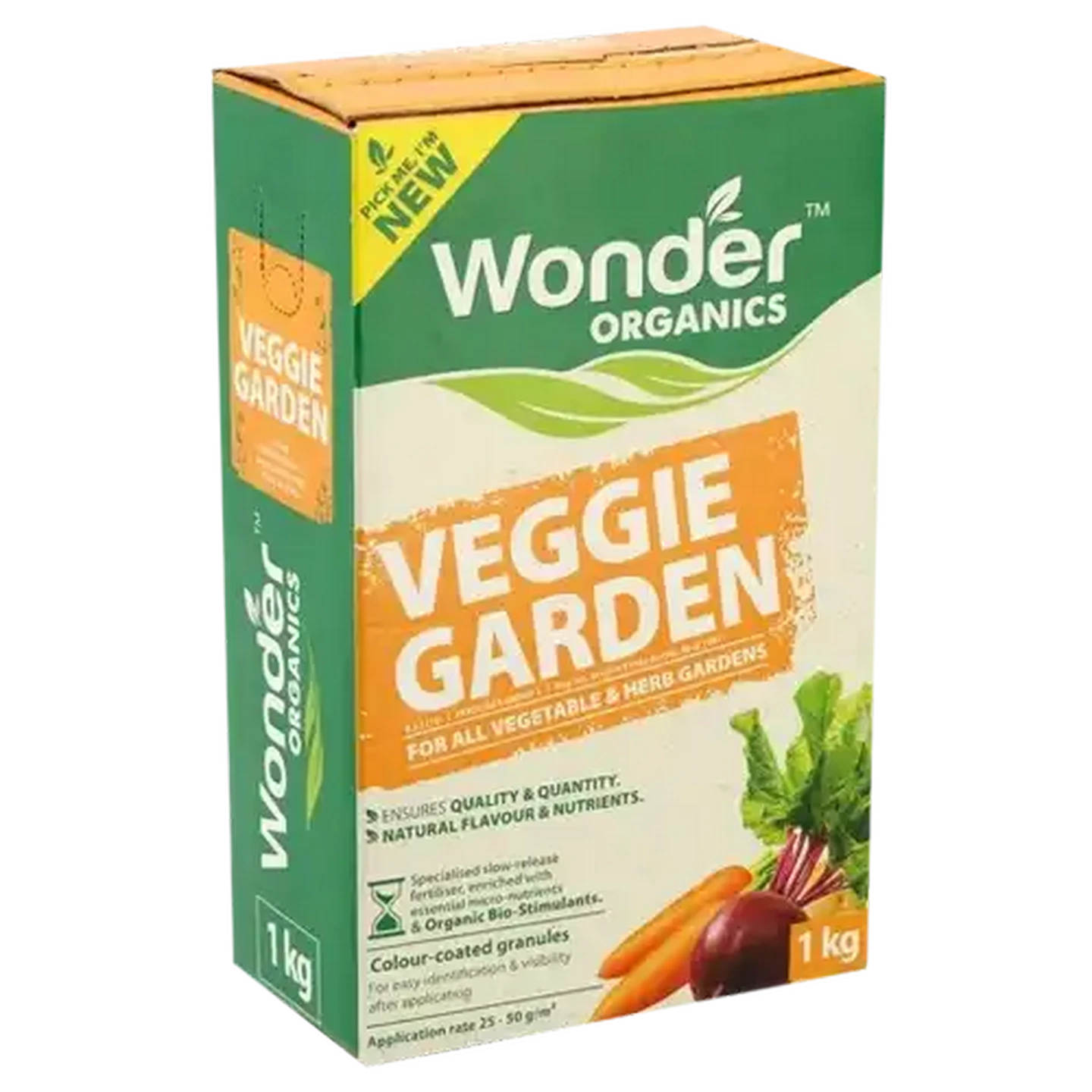 Checkers Sixty60 | Wonder Organics Veggie Garden Fertiliser 1kg