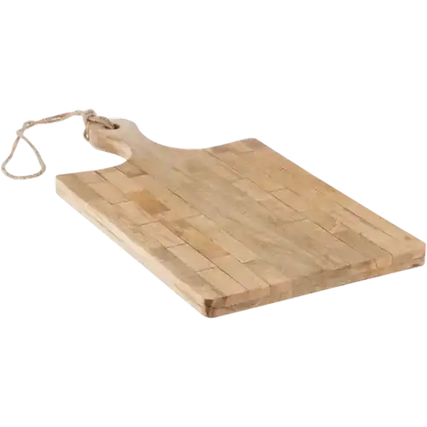 Image of Mango Wood Serving Board With Rope Handle 45 x 25cm