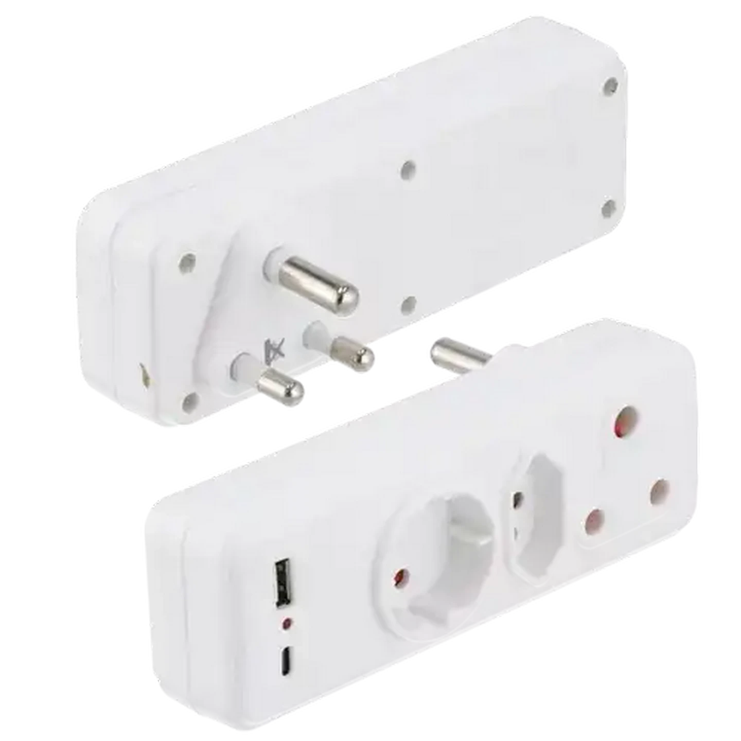 Image of SCE 3-Way Adaptor with 2 USB Ports