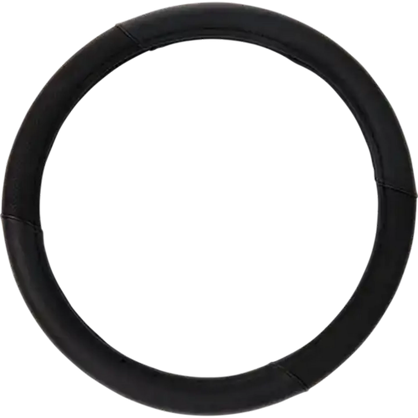 Image of Q Premium Medium Black Air Steering Wheel Cover