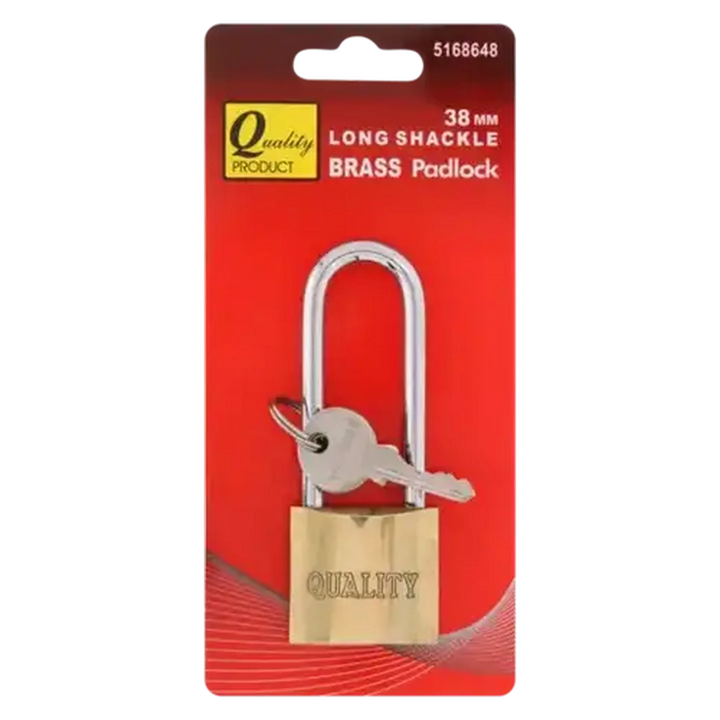 Image of Quality Long Shackle Padlock 38mm