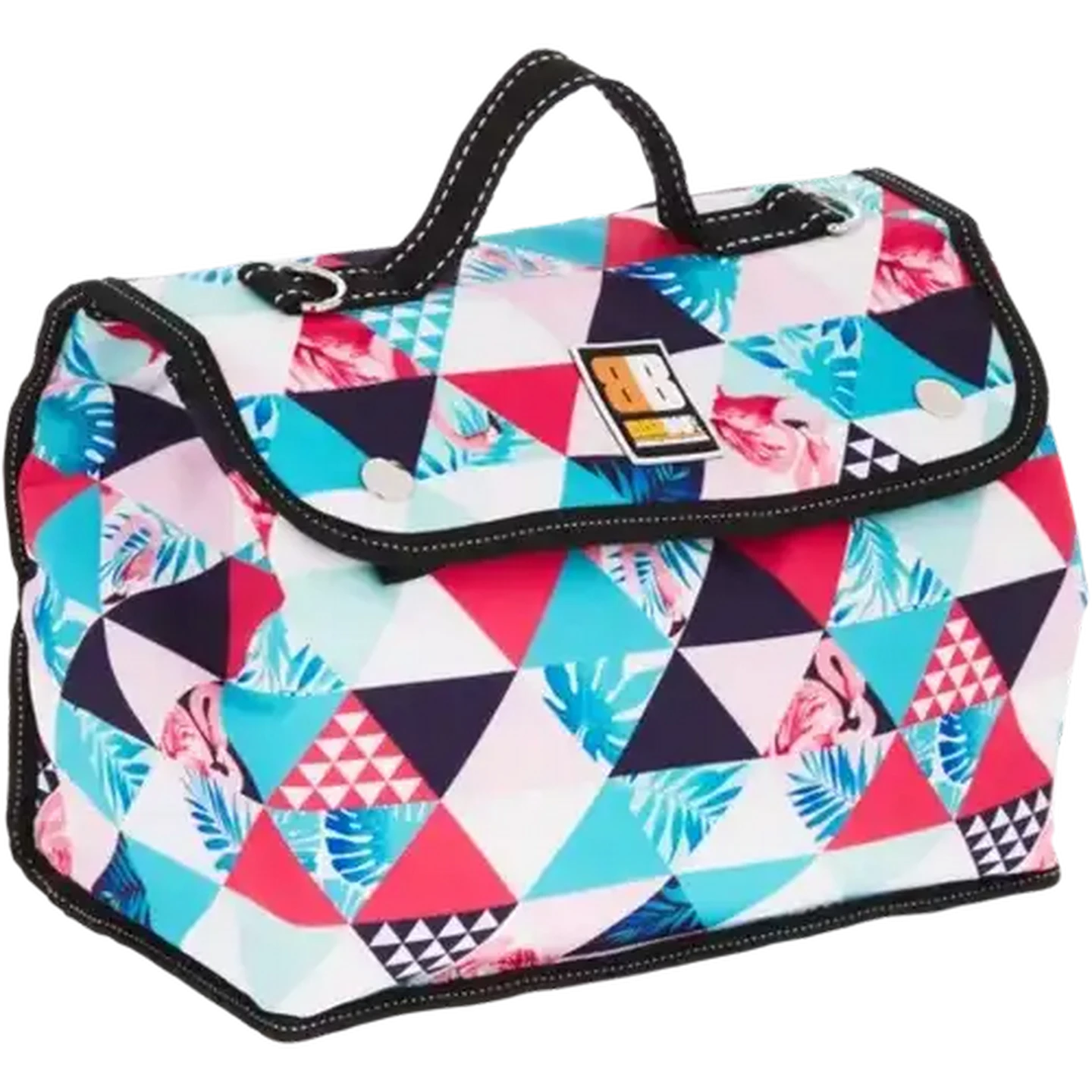 Image of Bush Baby Mixed Print Shoulder Strap Cooler Bag