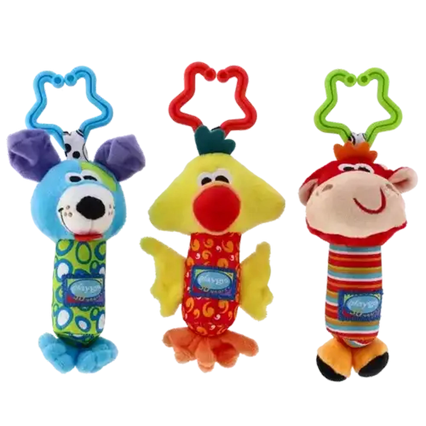 Image of Playgro Tinkle Trio Hanging Toy 3-Pack