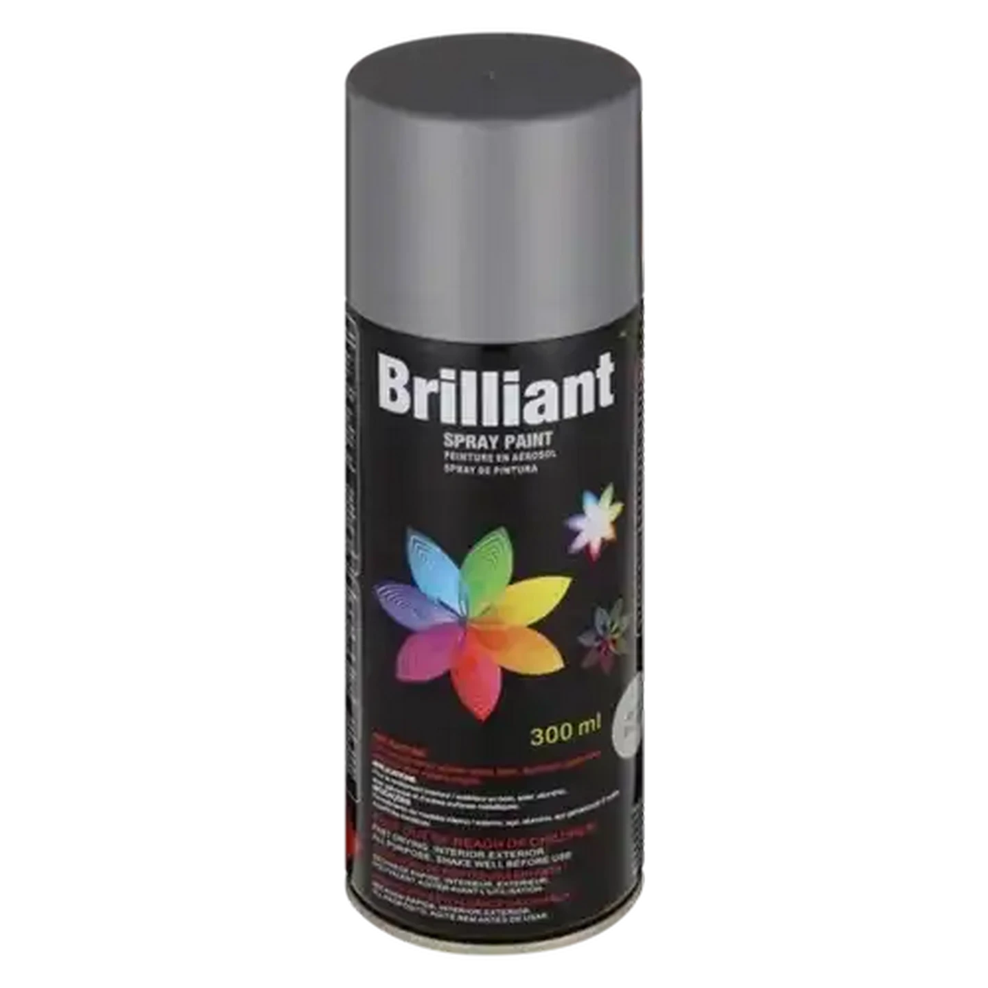Image of Brilliant Silver Spray Paint Can 300ml