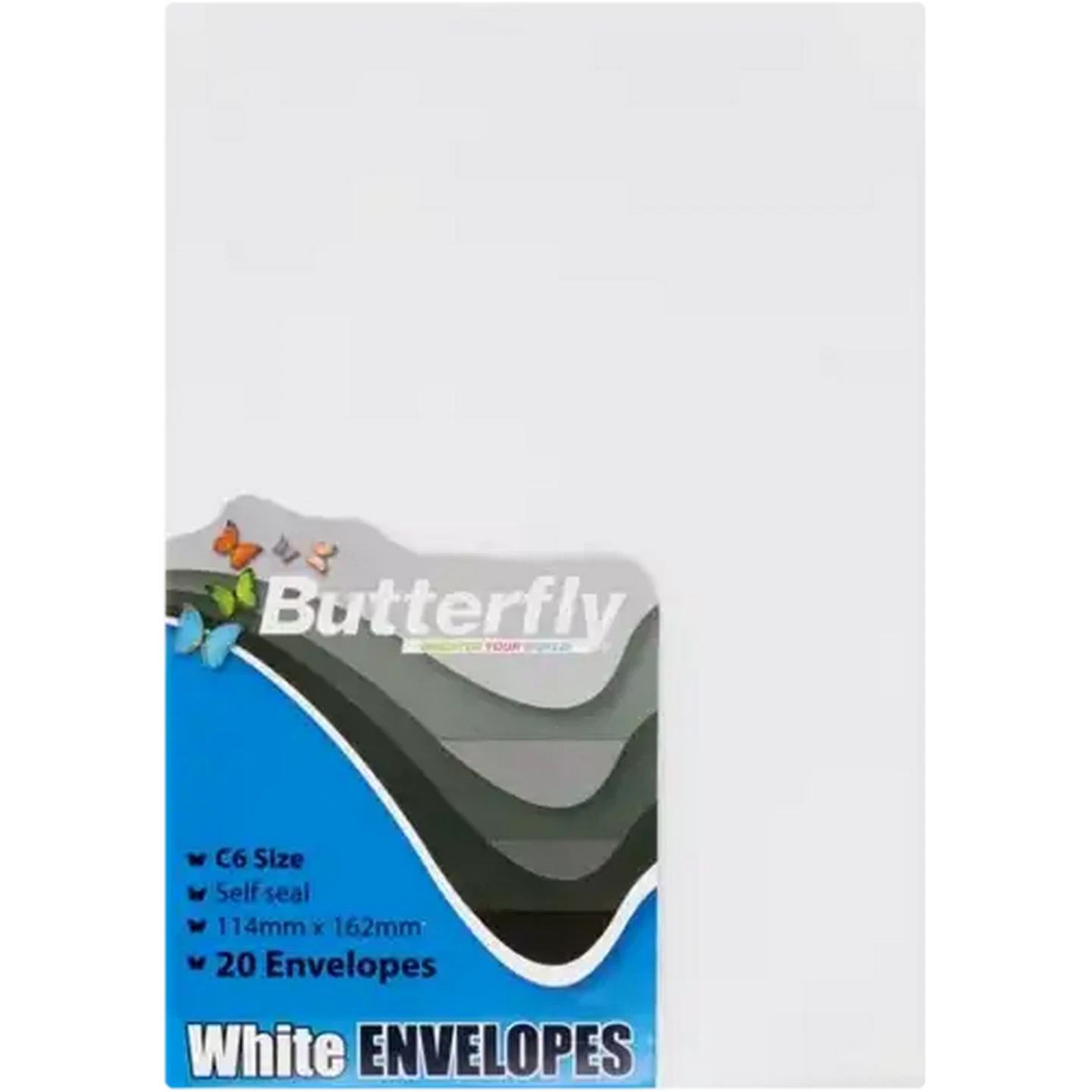 Checkers Sixty60 | Butterfly White Self-Seal Envelopes 20 Pack