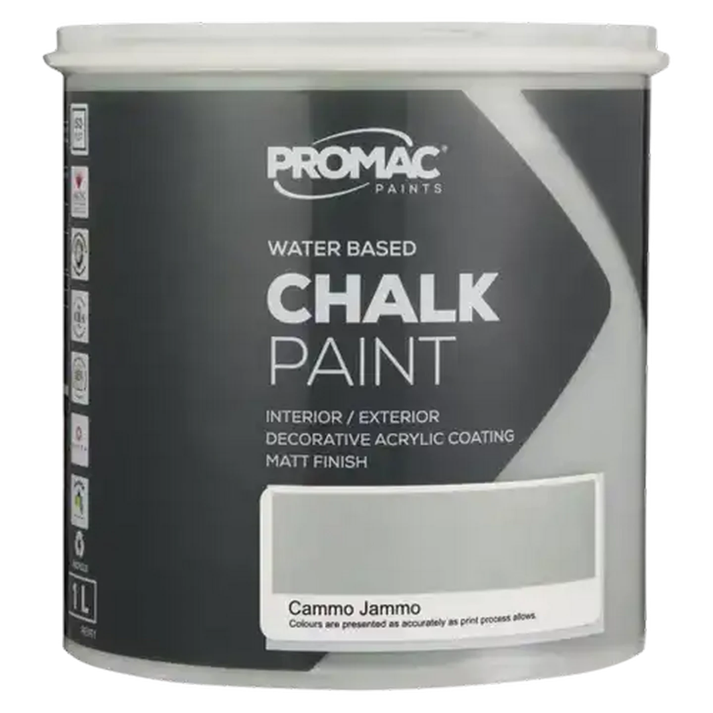 Image of Promac Paints Chalk Walls Cammo Jammo Paint 1L