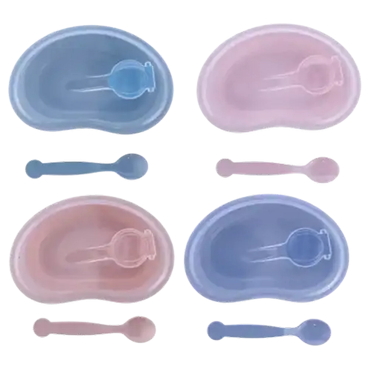 Image of Jolly Tots Snack Container With Spoon (Colour May Vary)