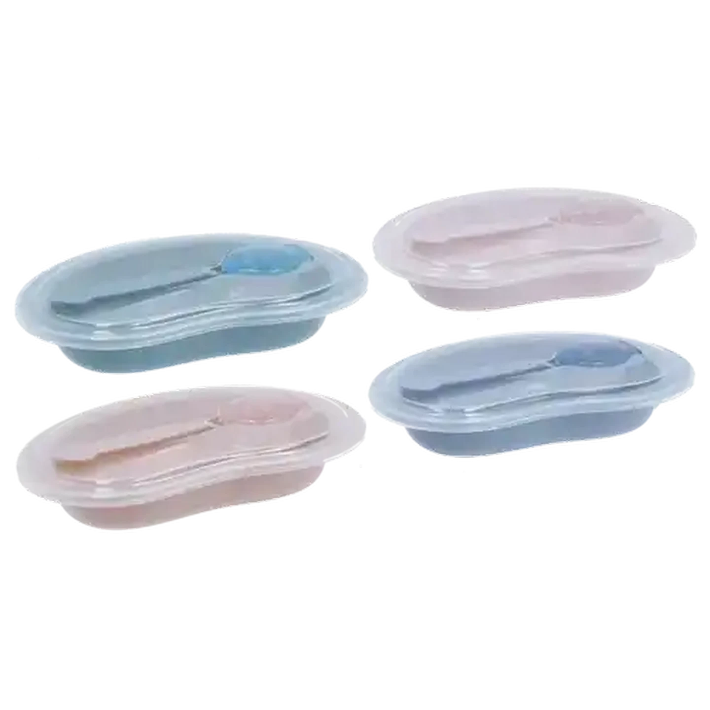 Image of Jolly Tots Snack Container With Spoon (Colour May Vary)