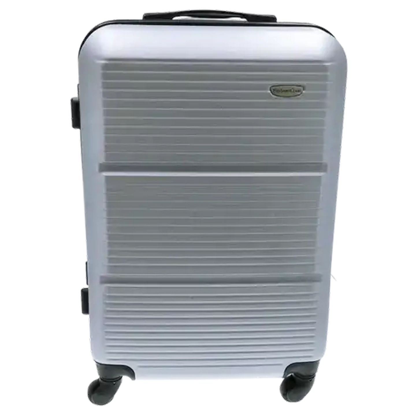 Image of Yves Saint Claire Silver Medium Racer Trolley Case 65cm