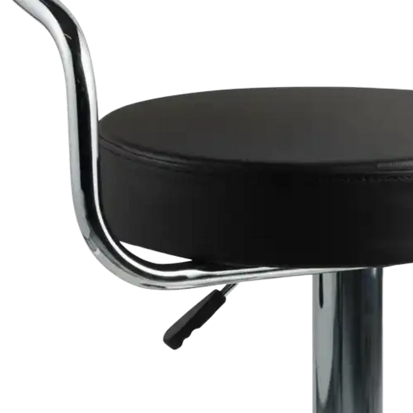 Image of Quality Courtney Black Bar Stool
