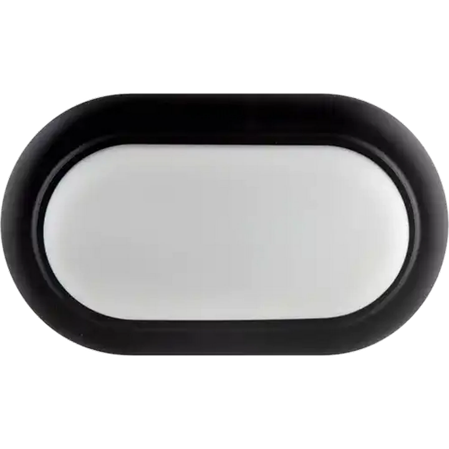 Image of Eurolux Black Bulkhead Oval LED 8W