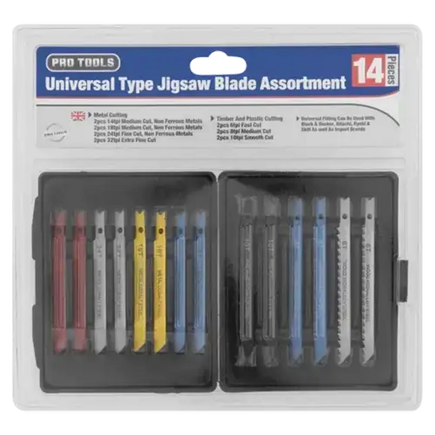 Checkers Sixty60 | Pro Tools Universal Type Jigsaw Blade 14 Piece