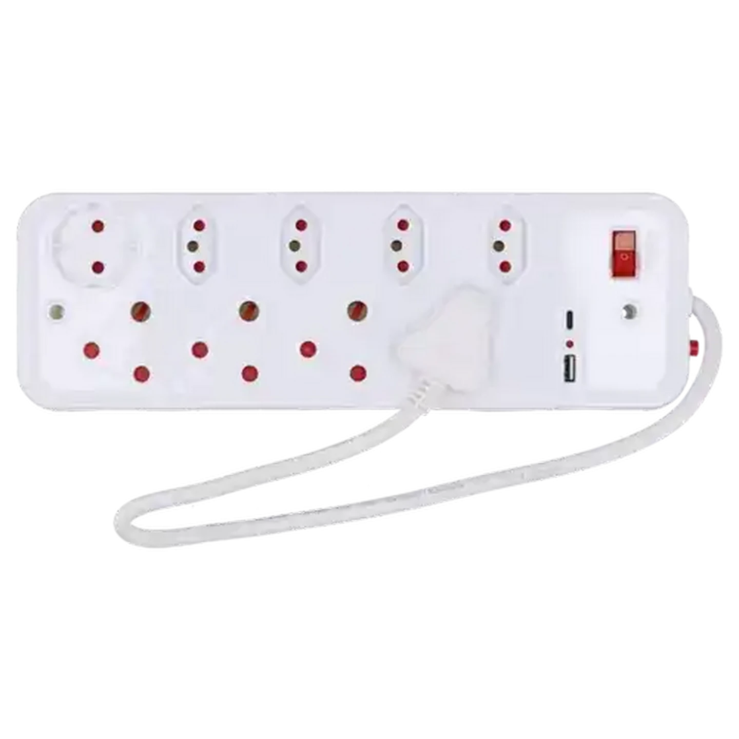 Image of SCE 9-Way Multiplug with 2 USB Ports