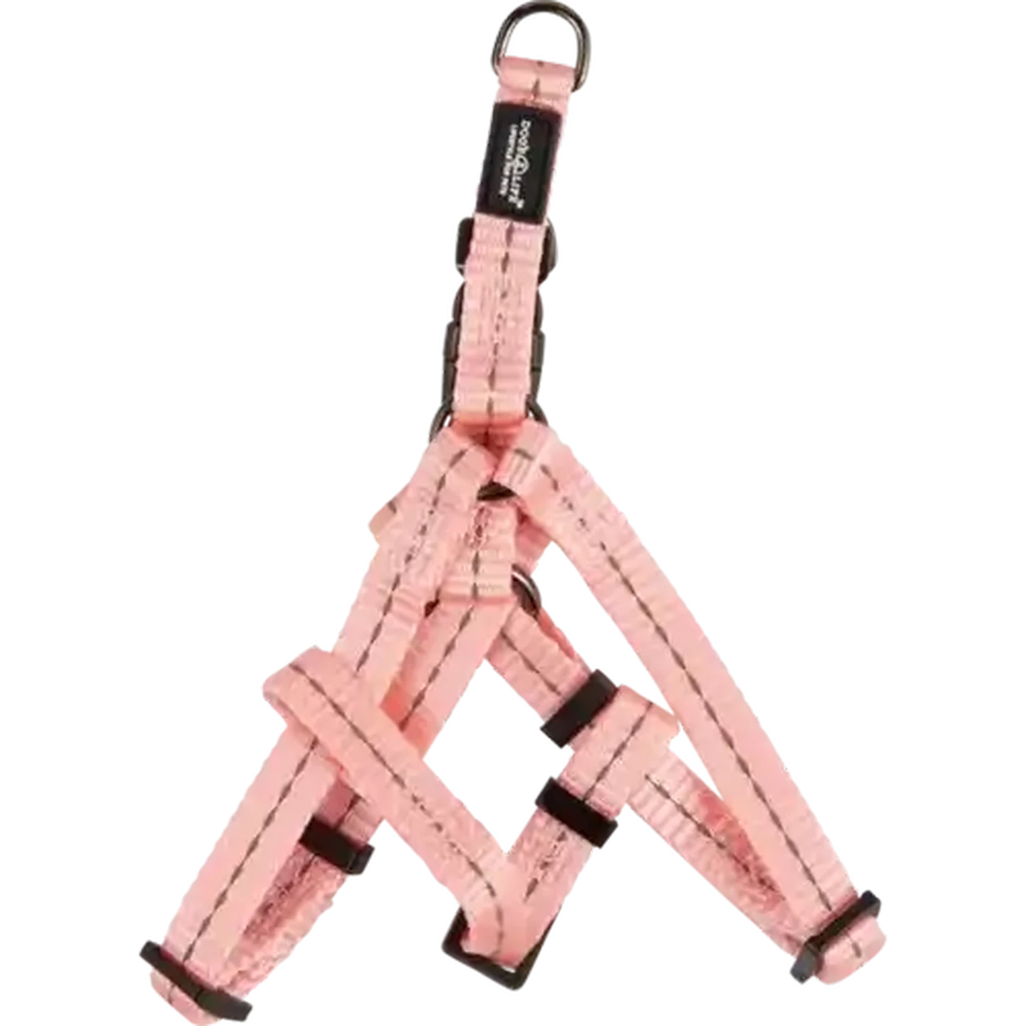 Image of Dog's Life Pink Reflective Supersoft Webbing Step In Dog Harness (Small)