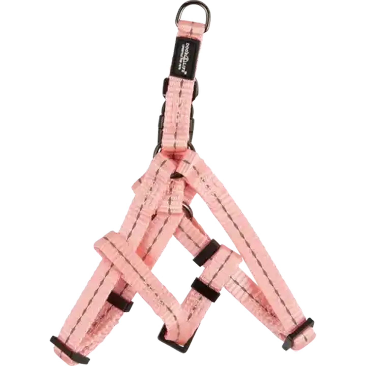 Image of Dog's Life Pink Reflective Supersoft Webbing Step In Dog Harness (Small)