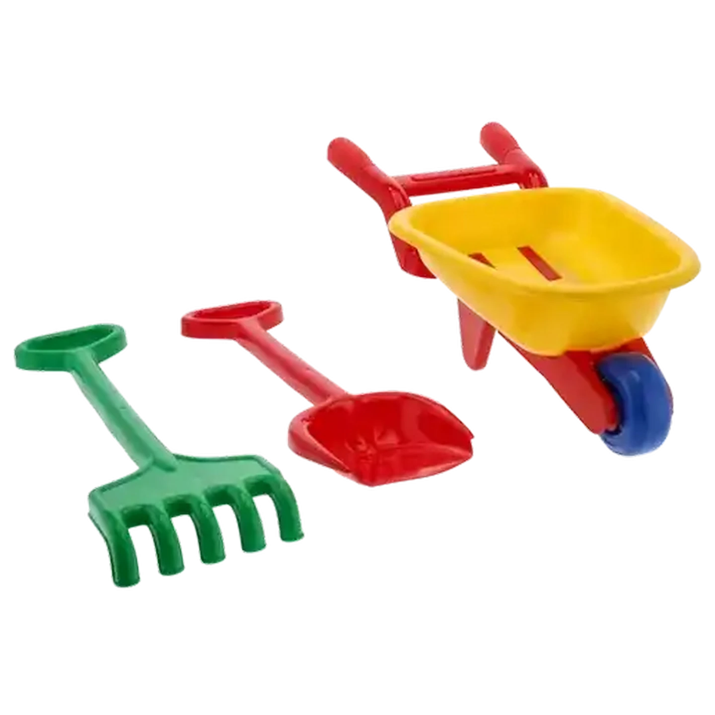 Image of Beach Toys Set With Wheel Barrow And Accessories