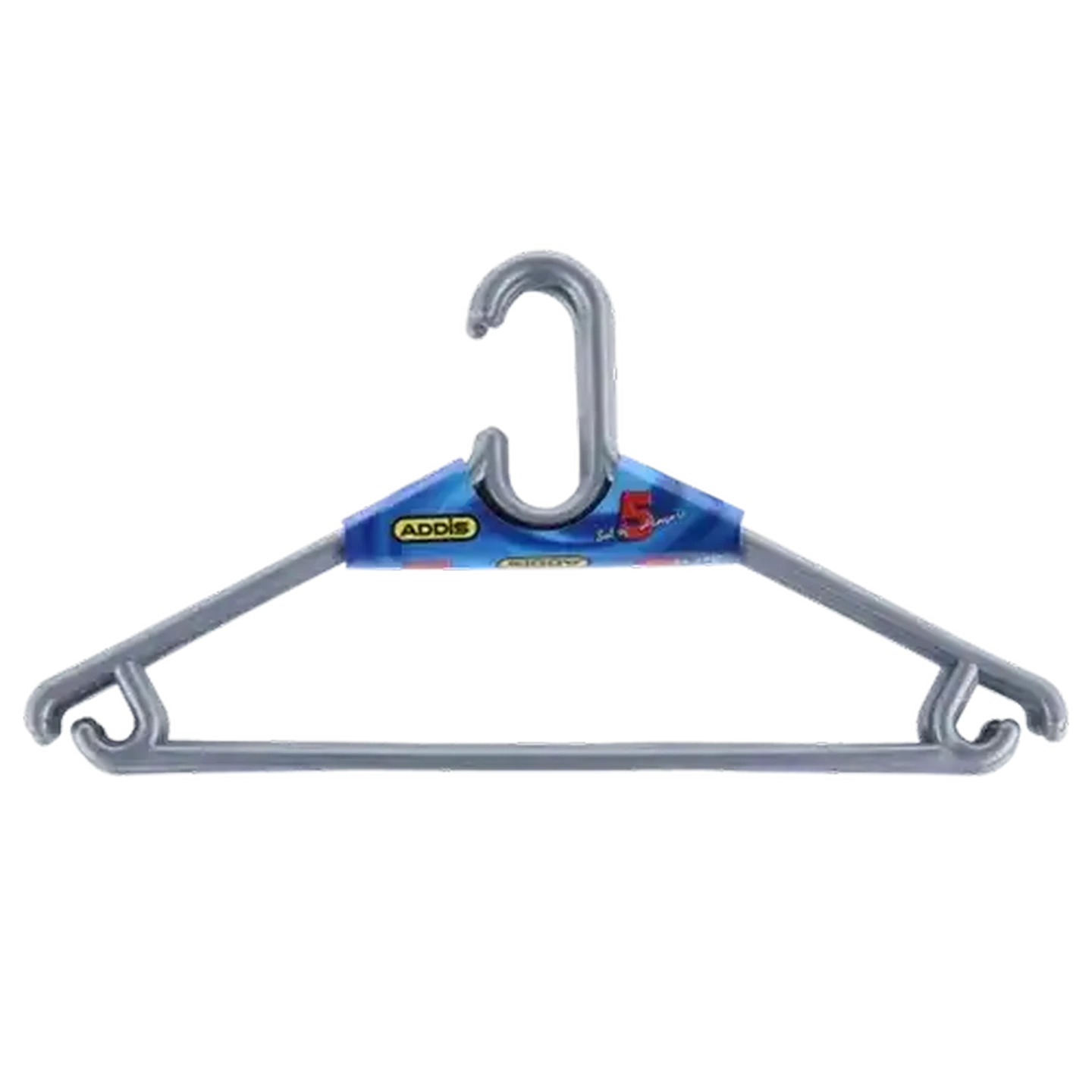 Image of ADDIS Plastic Hanger Set 5-Pack