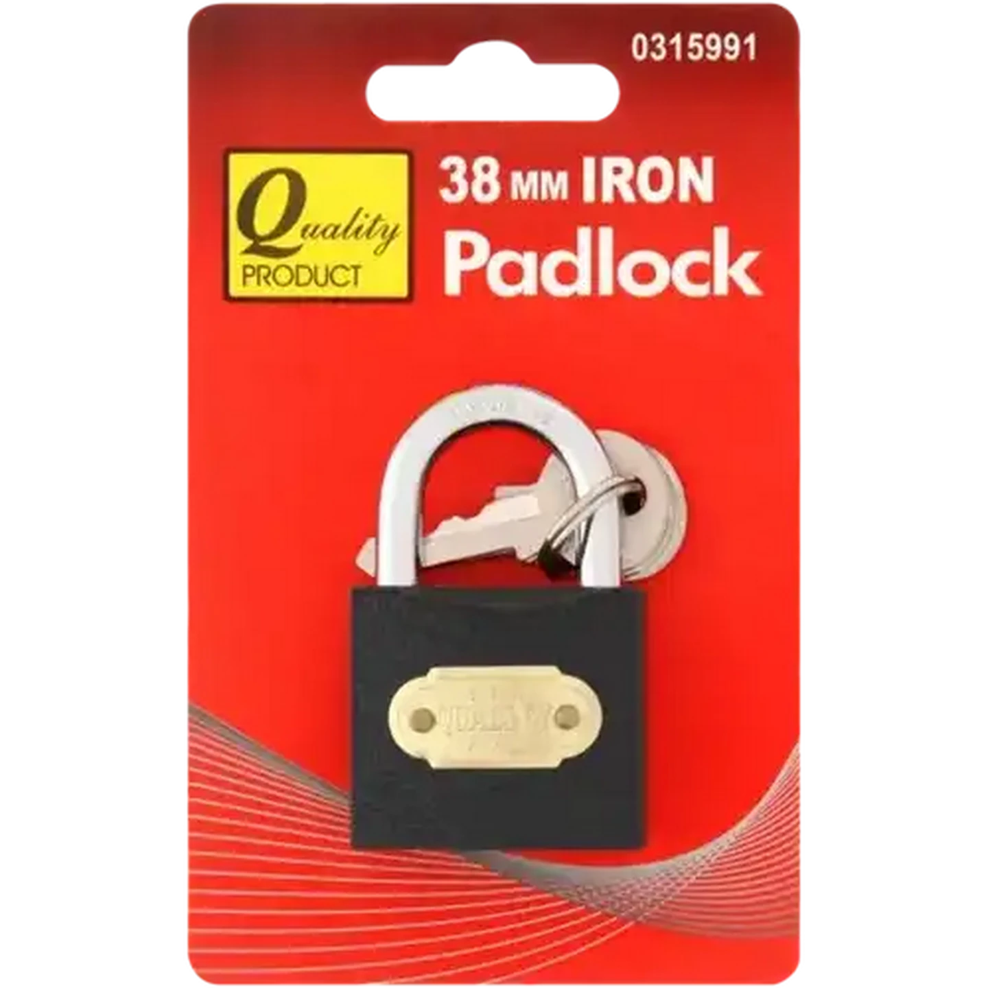 Image of Quality Iron Padlock 38mm
