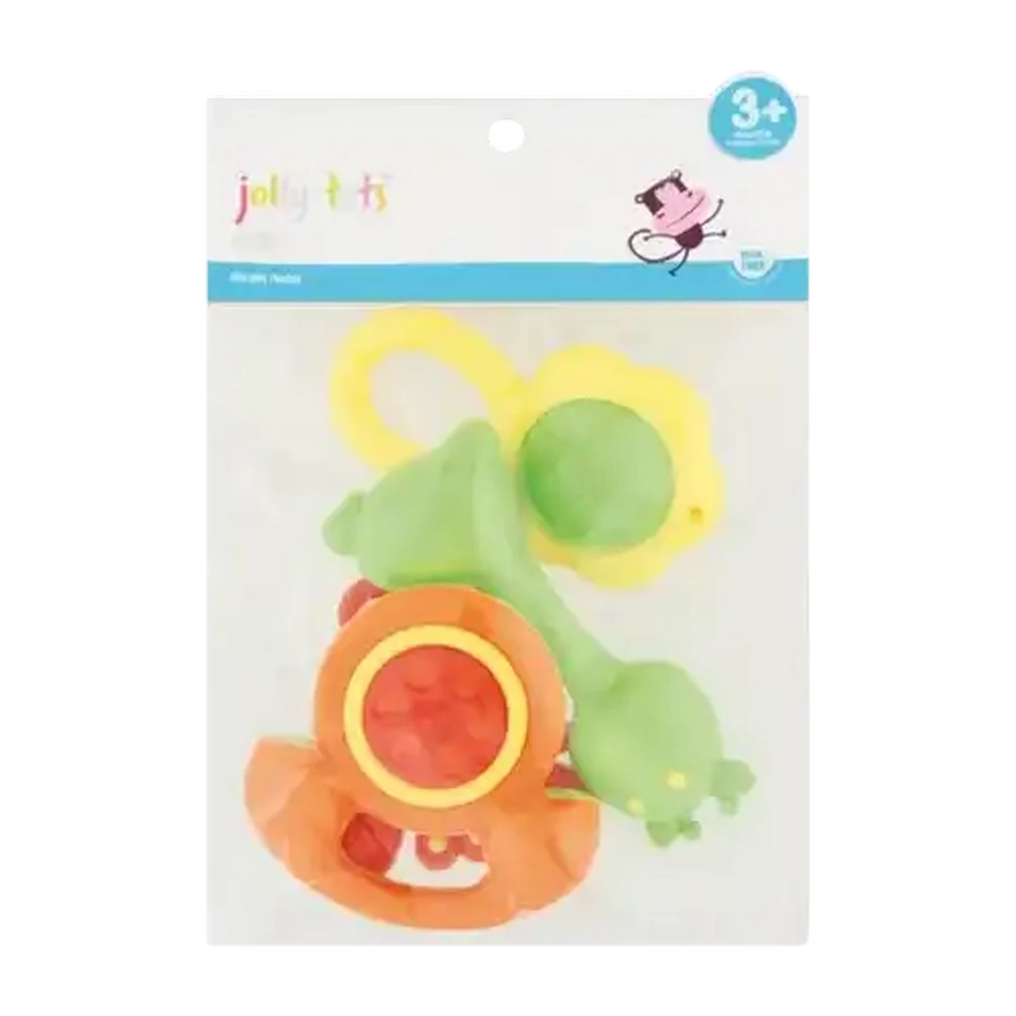 Image of Jolly Tots Crab & Giraffe Rattle Set 3 Months +