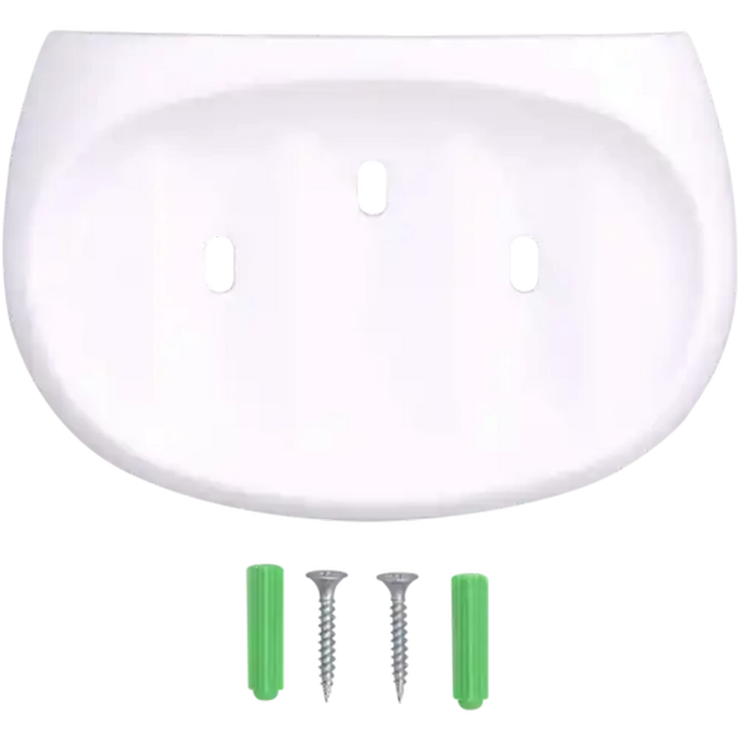 Image of Blue Dolphin White Soap Holder