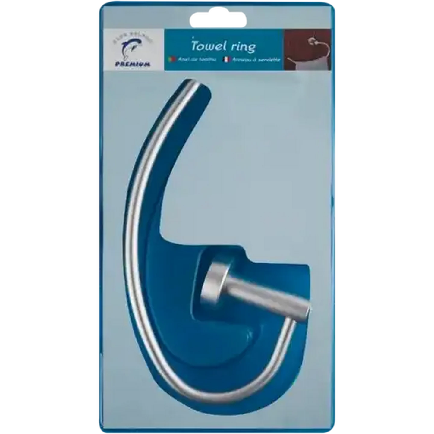 Image of Blue Dolphin Premium Towel Ring