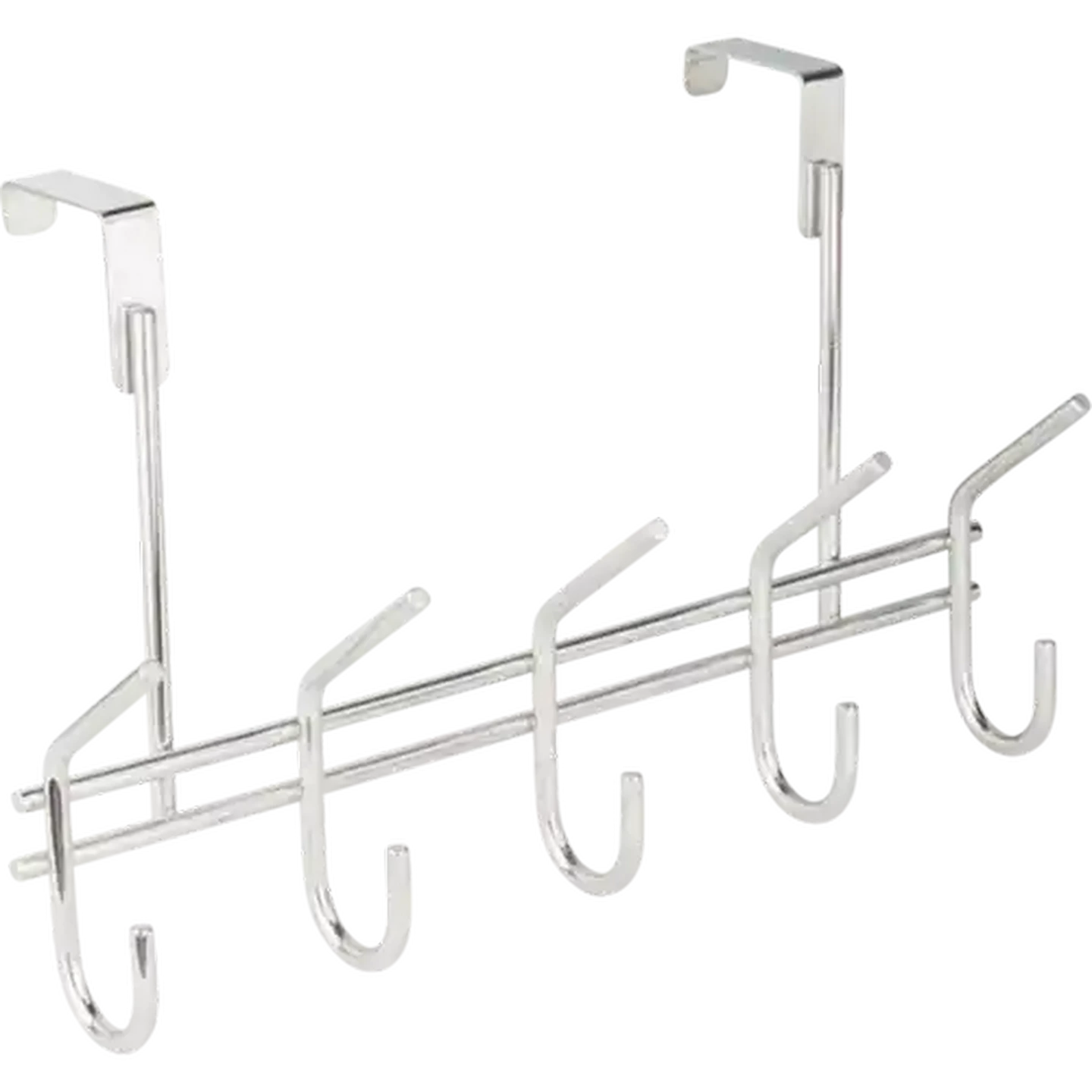 Image of Steelcraft Stainless Steel Over Door Hooks Rack