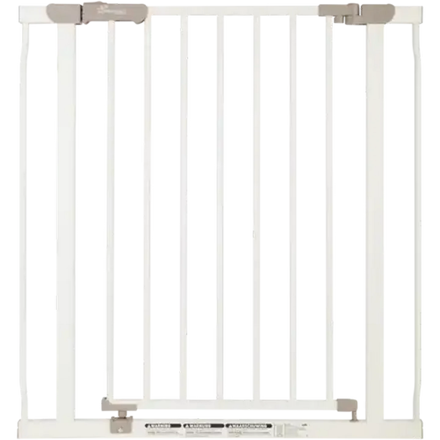 Image of Dreambaby Ava White Pressure Mounted Baby Security Gate 75-81cm