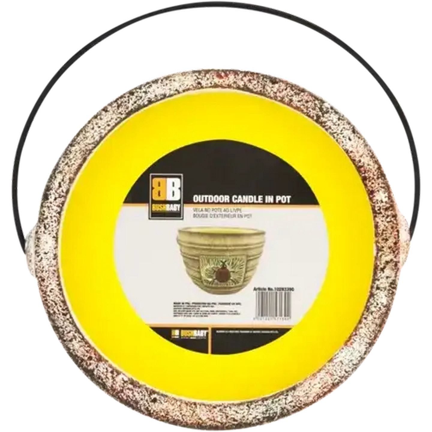Image of Bush Baby Outdoor Candle In Pot