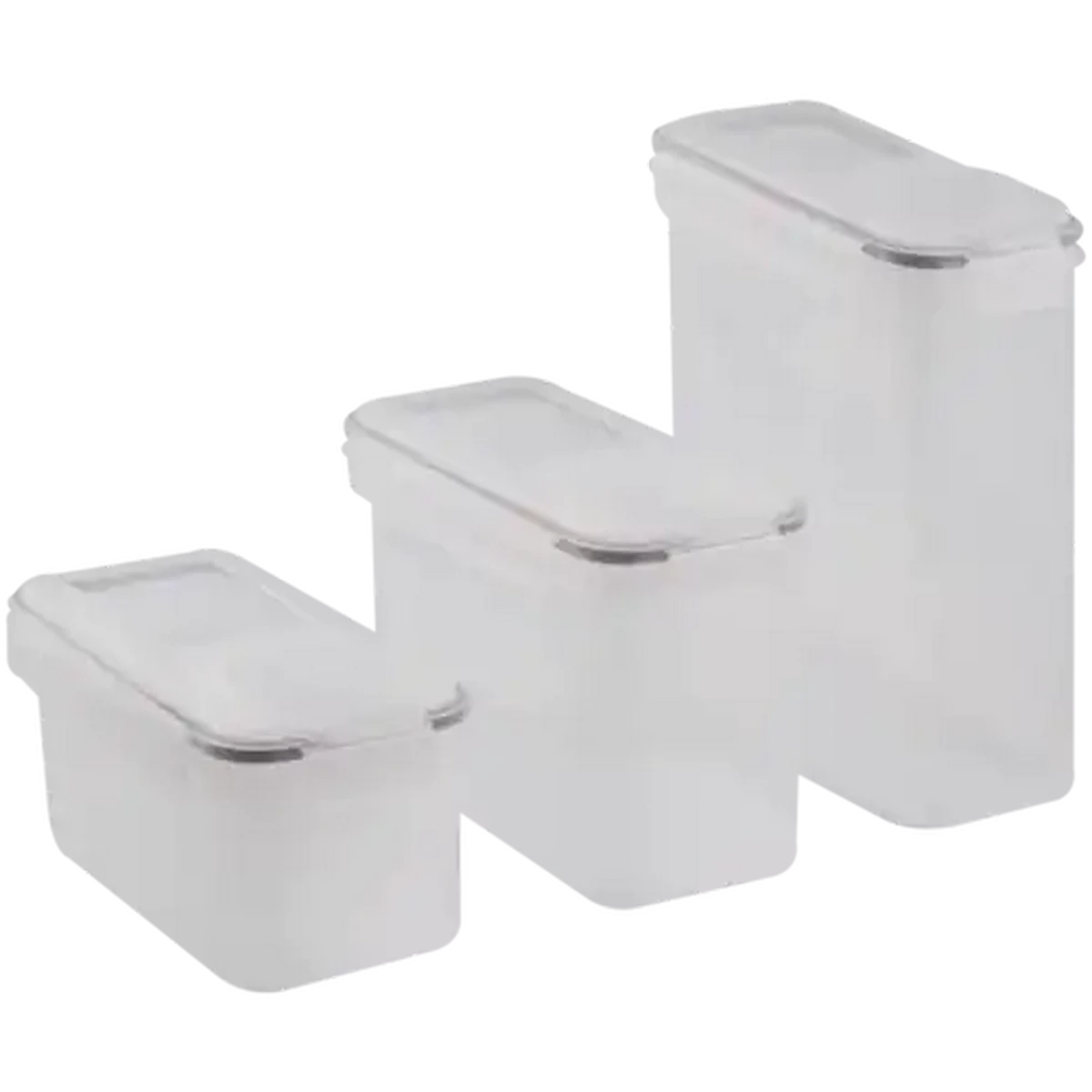 Checkers Sixty60 | Transparent Easy Pour Dry Food Container Set 3 Pack