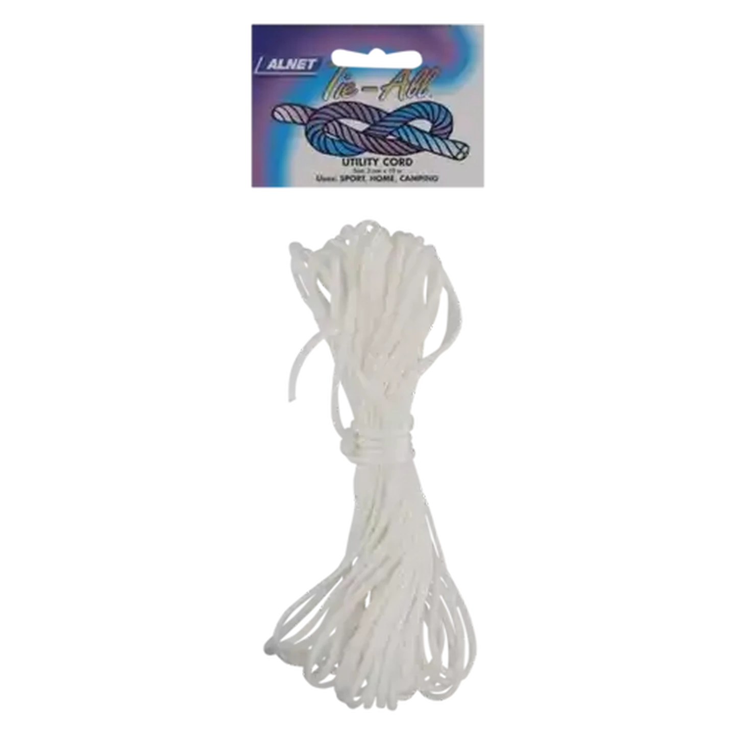 Image of Alnet White Utility Rope 3mm x 10m