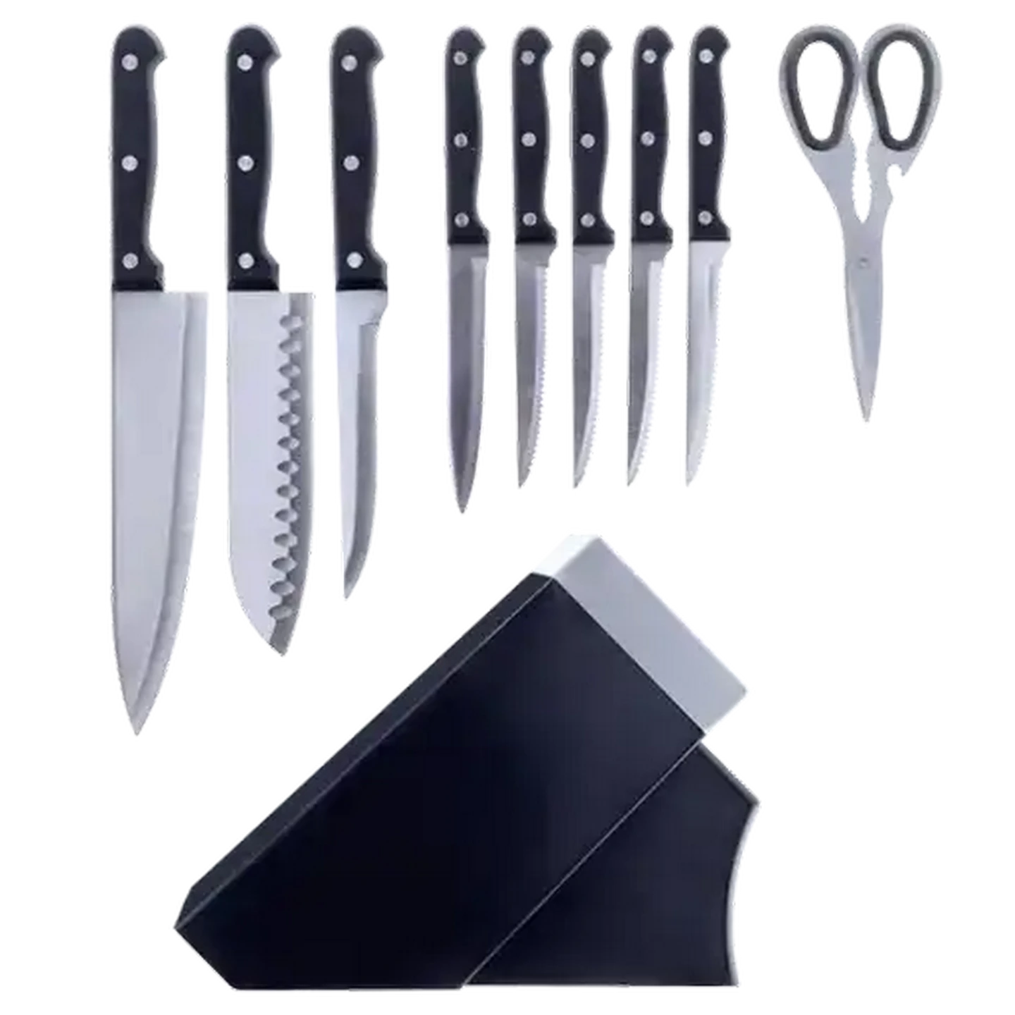 hommeさん専用 Checkers Sixty60 | Homemax Power Chef Self Sharpening Knife Set Black