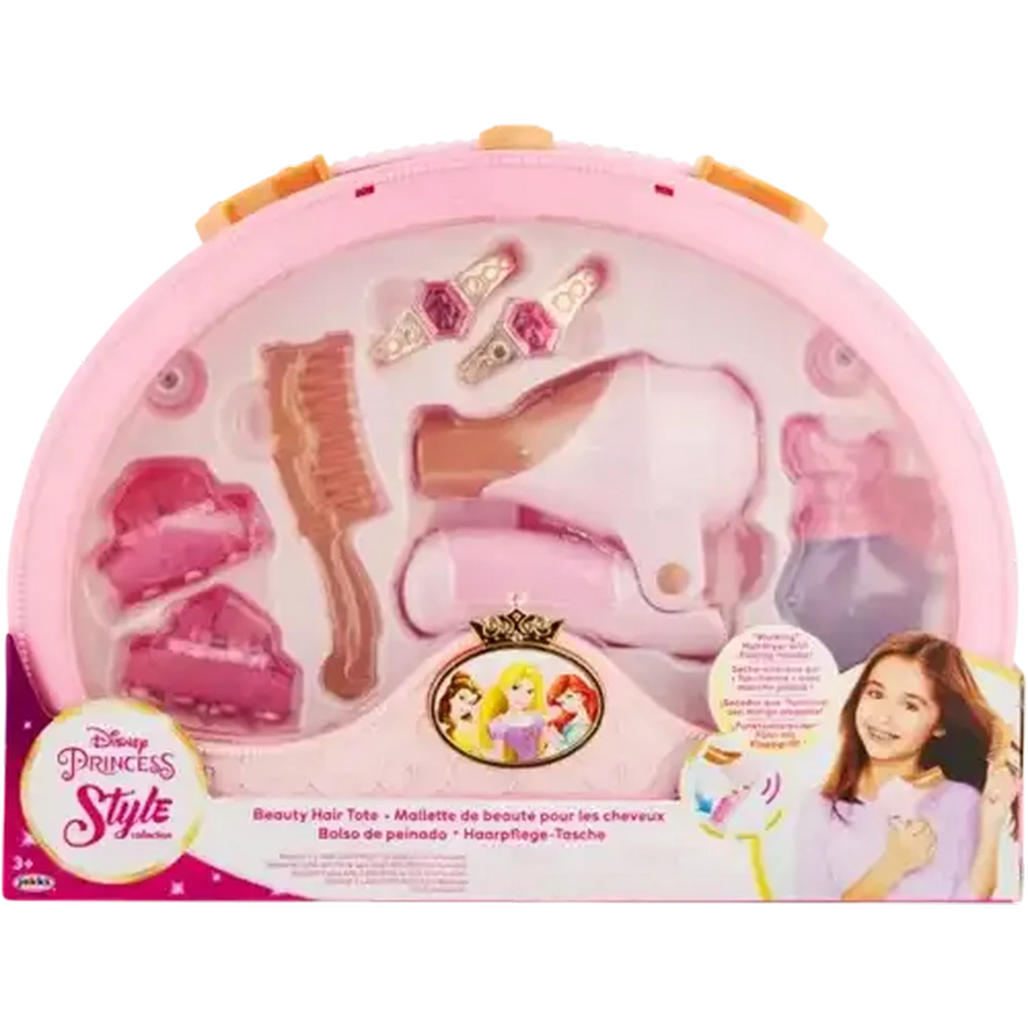 Image of Disney Princess Style Collection Beauty Hair Tote 8 Piece (Type May Vary)