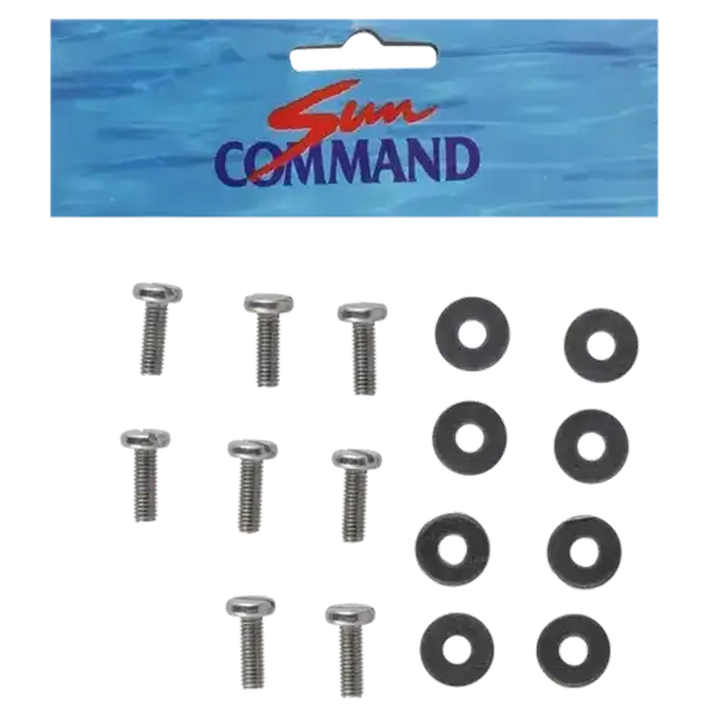 Image of Sun Command Silver Filter Lid Screws & Washers 16-Pack