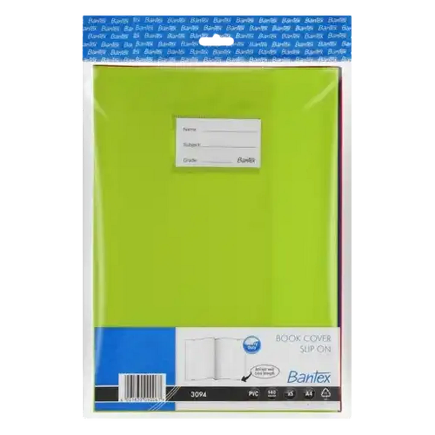 Checkers Sixty60 | Bantex Slip-On Book Covers 5 Pack (Print May Vary)