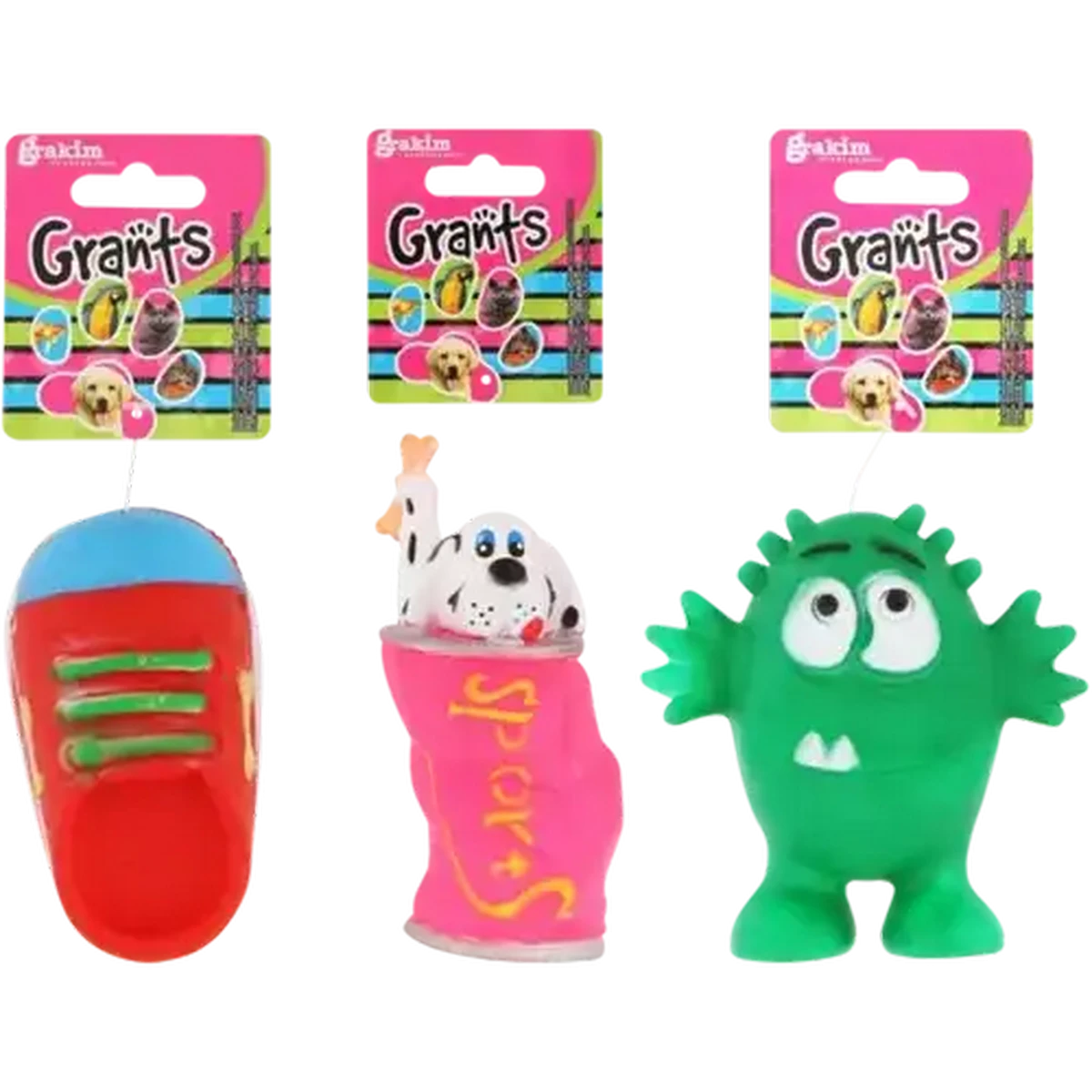 Checkers Sixty60 | Grants Assorted Small Daro Squeaky Dog Toy