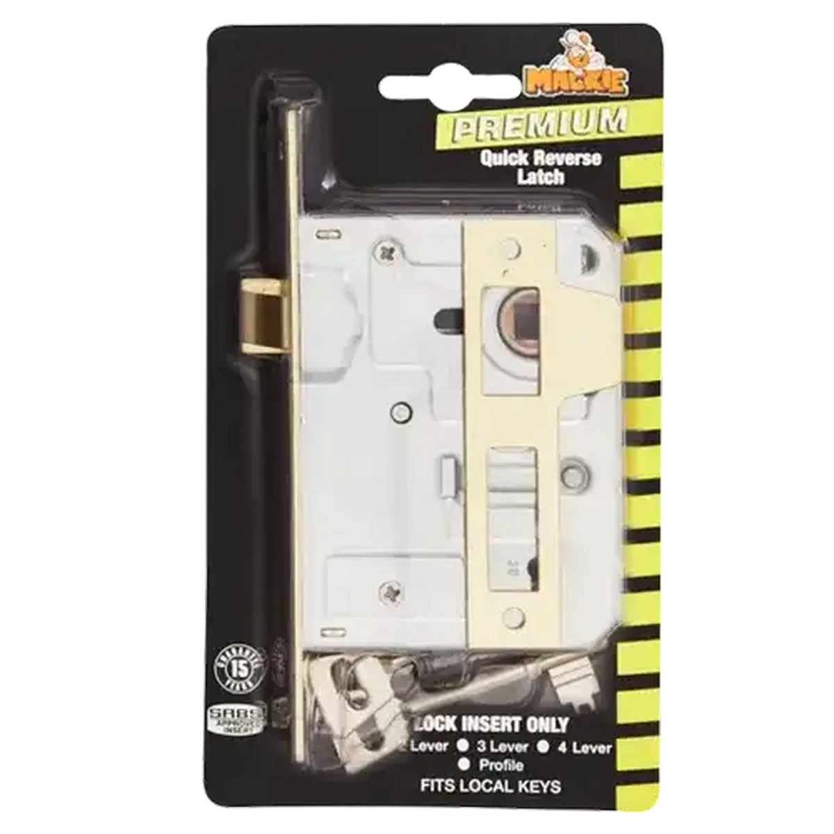 Checkers Sixty60 | Mackie Premium Mortice Lock Insert Only 3 Lever