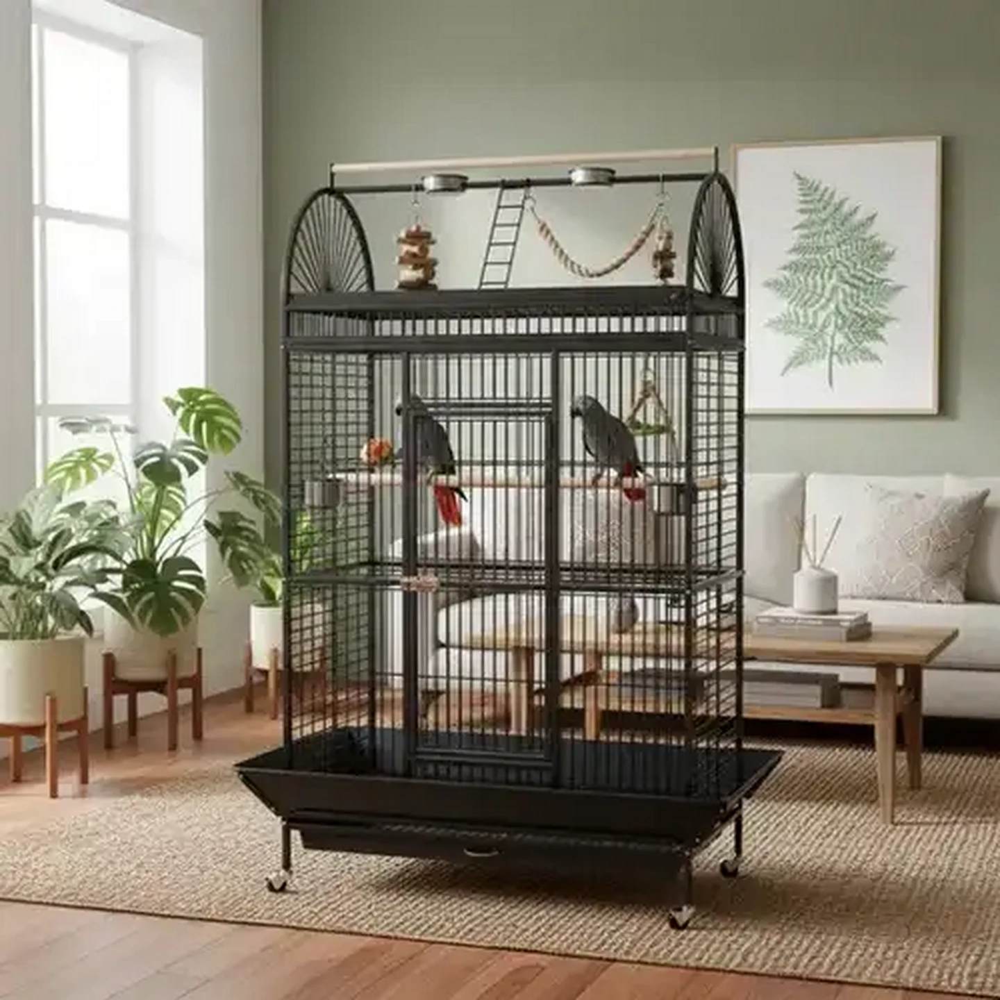 Checkers Sixty60 | Daro Large Wheeled Parrot Cage 102.5 x 79.5 x 176cm
